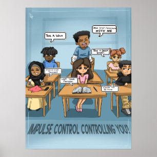 Poster Contrôle d'impulsion
