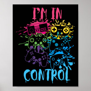 Poster Contrôler Toutes Les Choses Video Game Controller