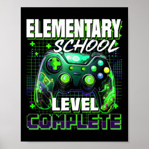 Poster Contrôleur Niveau élémentaire de l'école complète