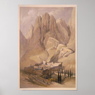 Poster Convent of St. Catherine with Mount Horeb. Feb. 11