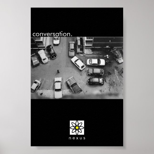 Poster Conversation. (Devant)