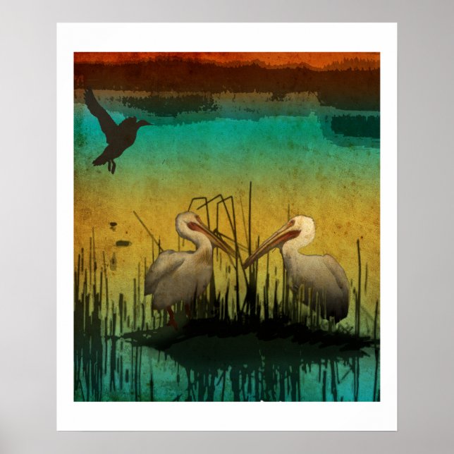 Poster Conversation de Pélican (Devant)
