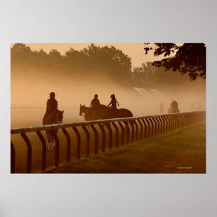 Poster Conversations du matin - Saratoga Horses