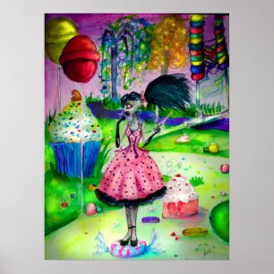 Poster convoitise de sucrerie