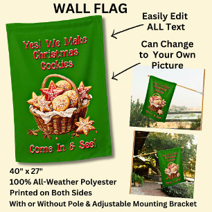 Poster Cookies de Noël entièrement modifiables