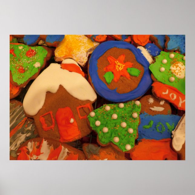 Poster Cookies de pain d'épice congelé (Devant)