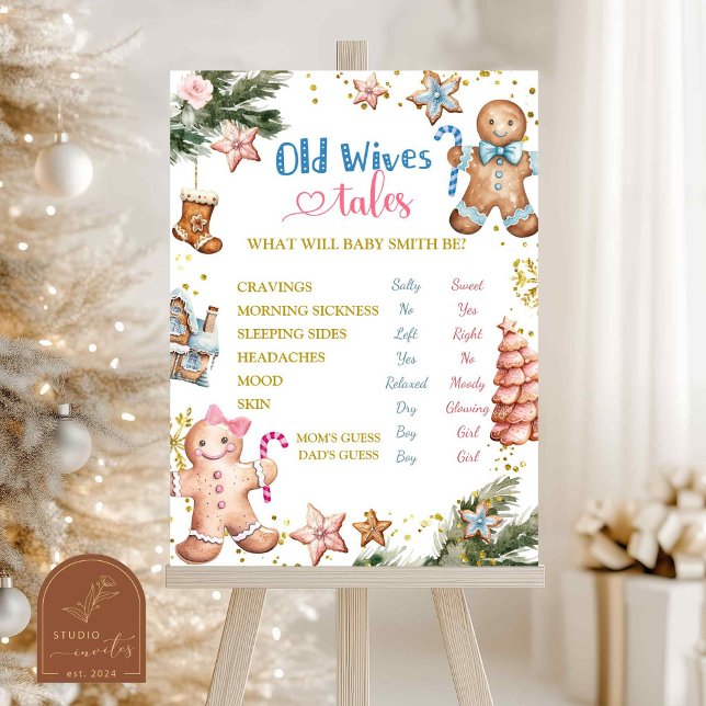 Poster Cookies d'hiver Genre Révéler les vieilles histoir (Créateur téléchargé)