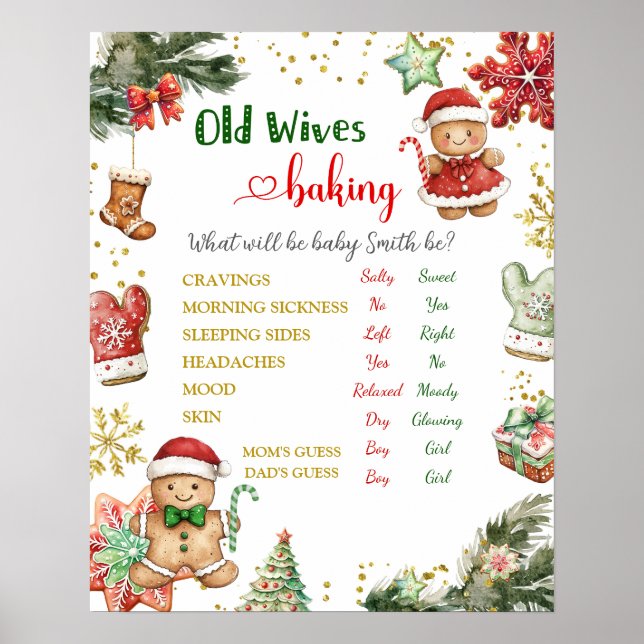 Poster Cookies d'hiver Genre Révéler Vieilles Femmes Cont (Devant)