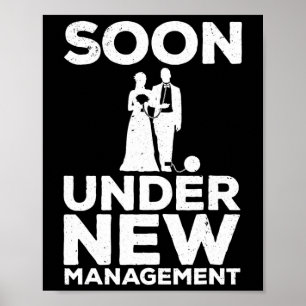 Poster Cool Bachelor Design Pour Hommes Garçons Groom Bac