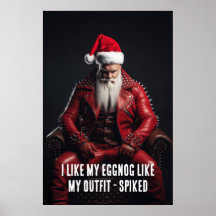 Cool Badass Père Noël - Eggnog Spiked