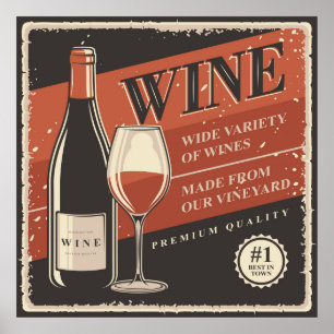 Poster cool boire mancave accueil bar affaires