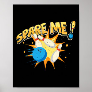 Poster Cool Bowling Nouveauté Pour Hommes Femmes Bowling