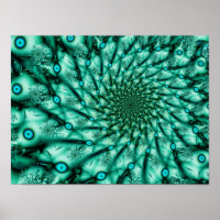 Cool d'explosion Art Fractal Abstrait
