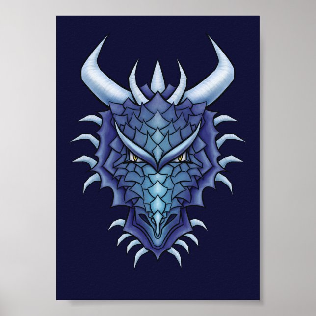 Poster Cool Dragon Head (Devant)