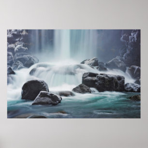 Poster Cool en tant que ruisseau de montagne