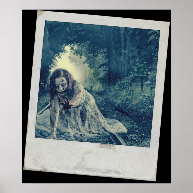 Poster Cool fille Zombie (Devant)