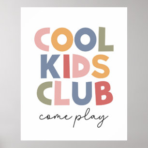Poster Cool Kids Club