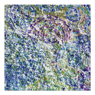 Poster Cool, moderne, tendance coloré abstrait arrière - 