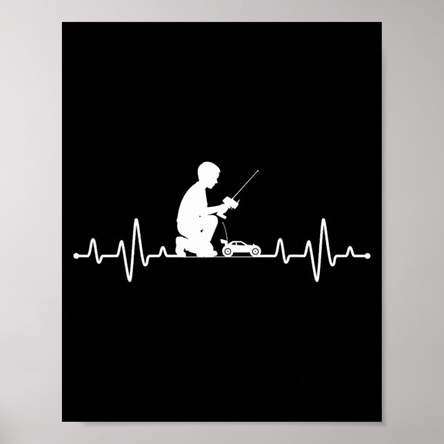Poster Cool Rc Racing Art For Men Women Remote Control Rc (Devant)