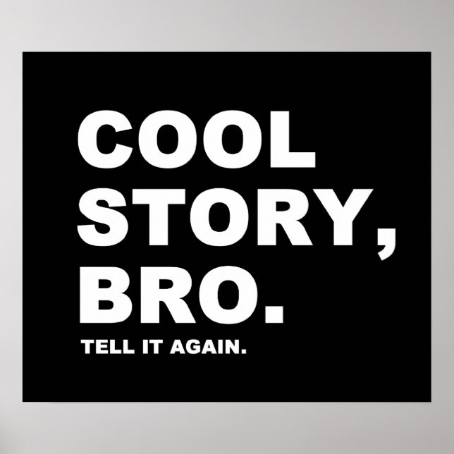 Poster Cool Story Bro (Devant)