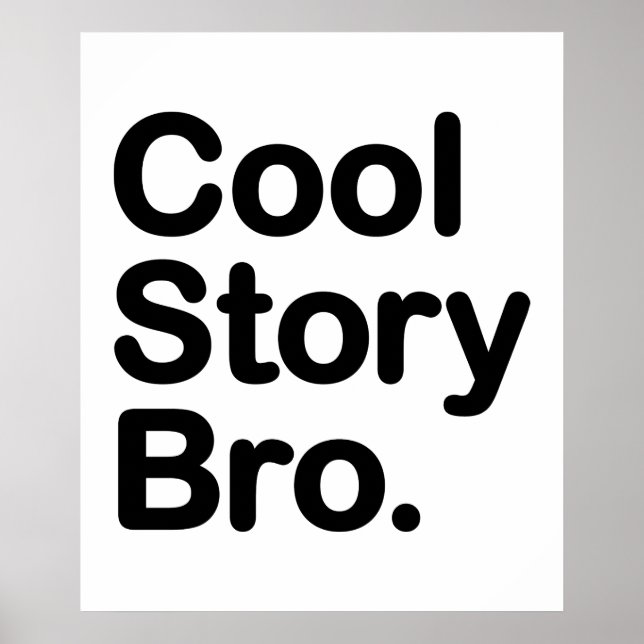 Poster Cool Story Bro (Devant)