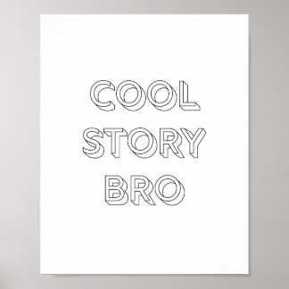Poster Cool Story Bro