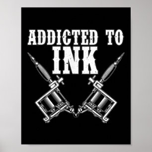 Poster Cool Tattoo Lover Art Pour Hommes Femmes Tattooing