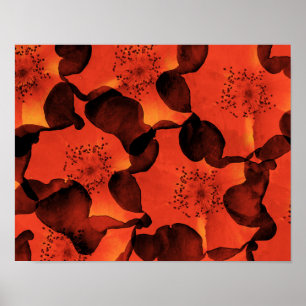 Poster Cool, tendance, unique art numérique de motif de f