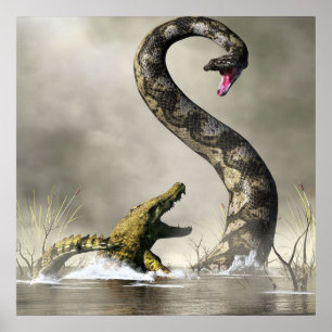 Poster Cool Titanoboa
