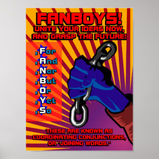 Poster Coordination des conjonctions