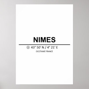 Poster Coordonner Nîmes