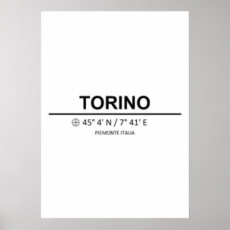Poster Coordonner Torino