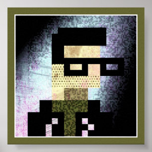 Poster copie 8Bit grunge