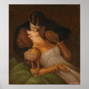 Poster Copie androïde d'art de toile de Karenina