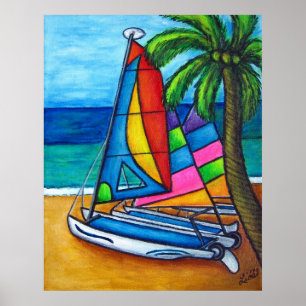 Poster Copie colorée de passe-temps par Lisa Lorenz