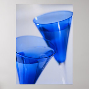 Poster Copie contemporaine d'affiche en verre de vin