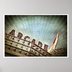 Poster Copie d'affiche d'arcade