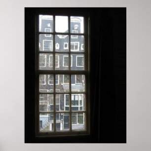 Poster Copie d'affiche de photo de vue de fenêtre