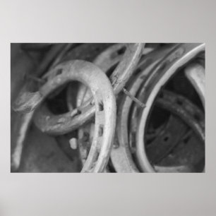 Poster Copie de chaussure de cheval