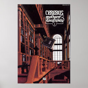 Poster Copie de couverture de la question #151 de Cerebus