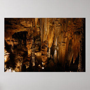 Poster Copie de formations de caverne