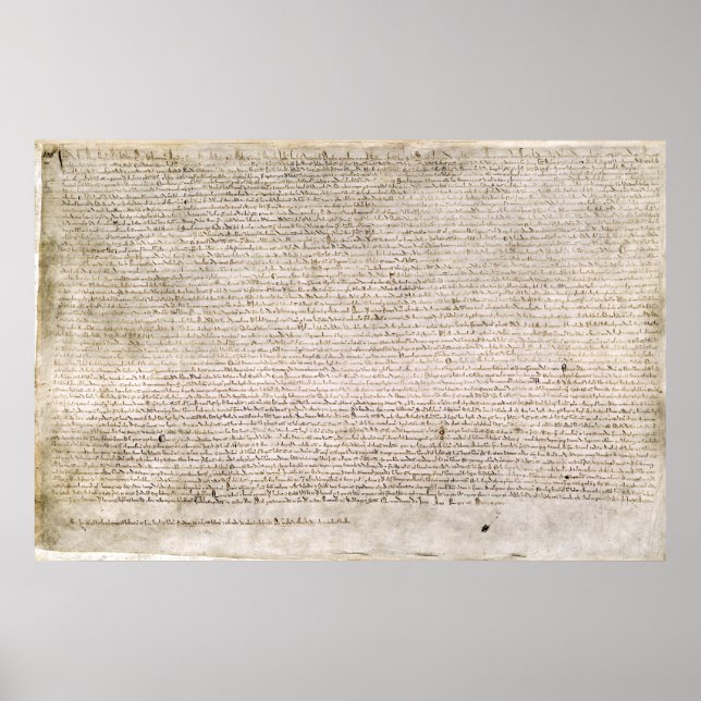 Poster Copie de la réplique Magna Carta Imprimer (Devant)