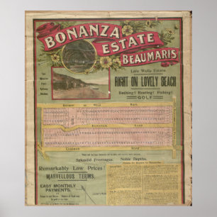 Poster copie de Melbourne Victoria australie de beaumaris