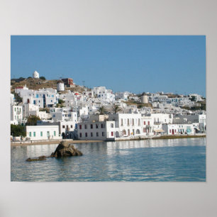 Poster Copie de Mykonos Grèce