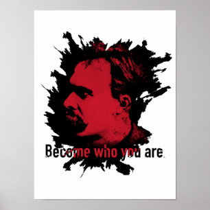 Poster Copie de Nietzsche - devenue qui vous êtes