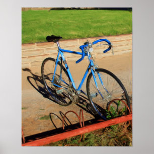Poster Copie de peinture de bicyclette
