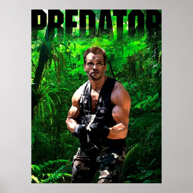 Poster Copie de Prédateur (Devant)