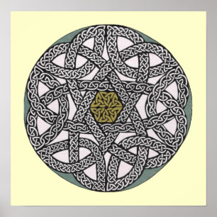 Poster Copie de rose blanc