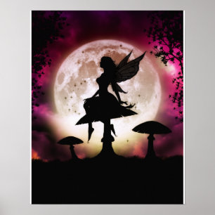 Poster Copie de toile de Titania