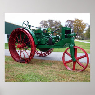 Poster Copie de tracteur d'Allis-Chalmers 10
